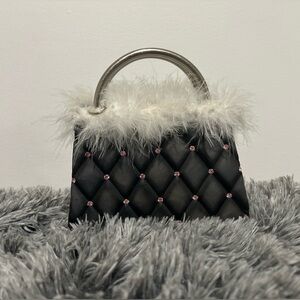 PURSEnality "Girls Night Out" Black 2000s Handbag Ceramic Piggy Bank